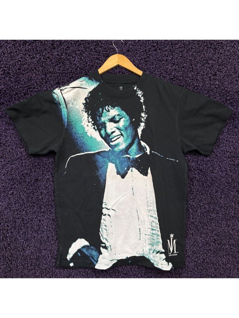 Michael Jackson All Over Graphic T-Shirt Size Small